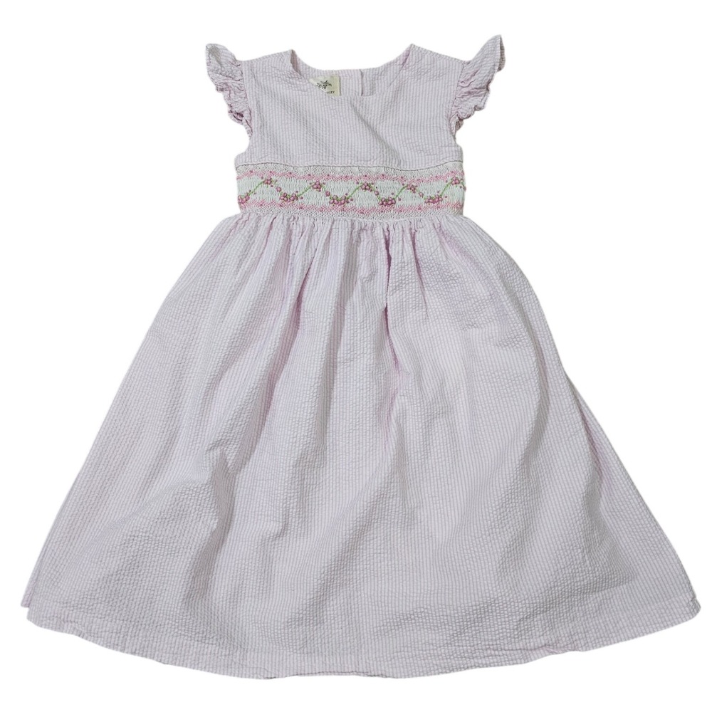 Laura Ashley size 6 smocked dress